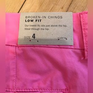 NWT- J. Crew Broken In Chinos